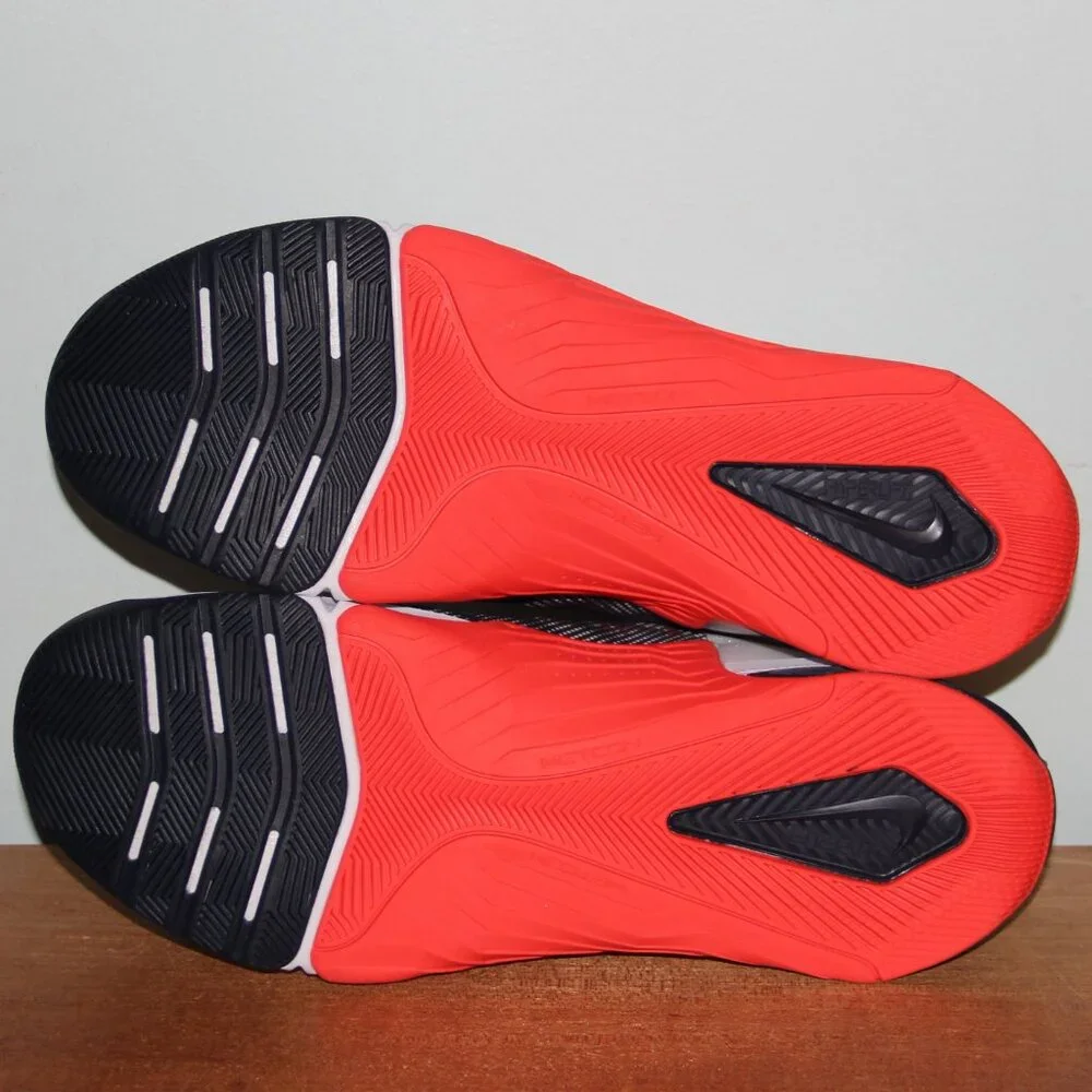 Nike Metcon 8 Crossfit Training Shoes Mens 14 White Crimson Obsidian - Picture 6 of 6